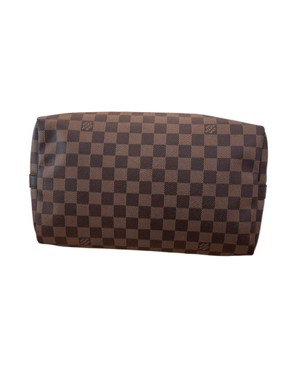 Speedy 30 Bandoulière Damier Ebène