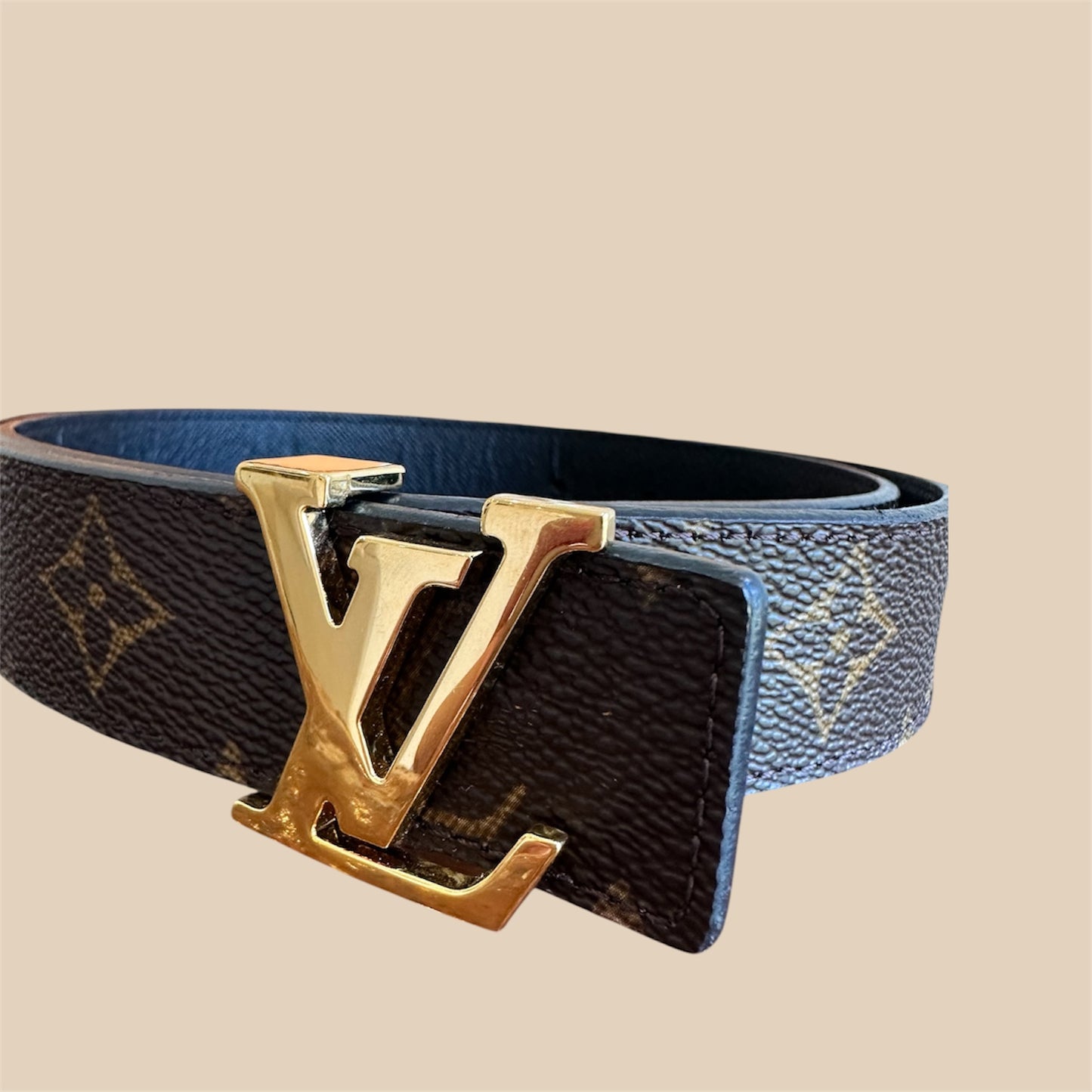 Louis Vuitton Cintura reversibile 80cm