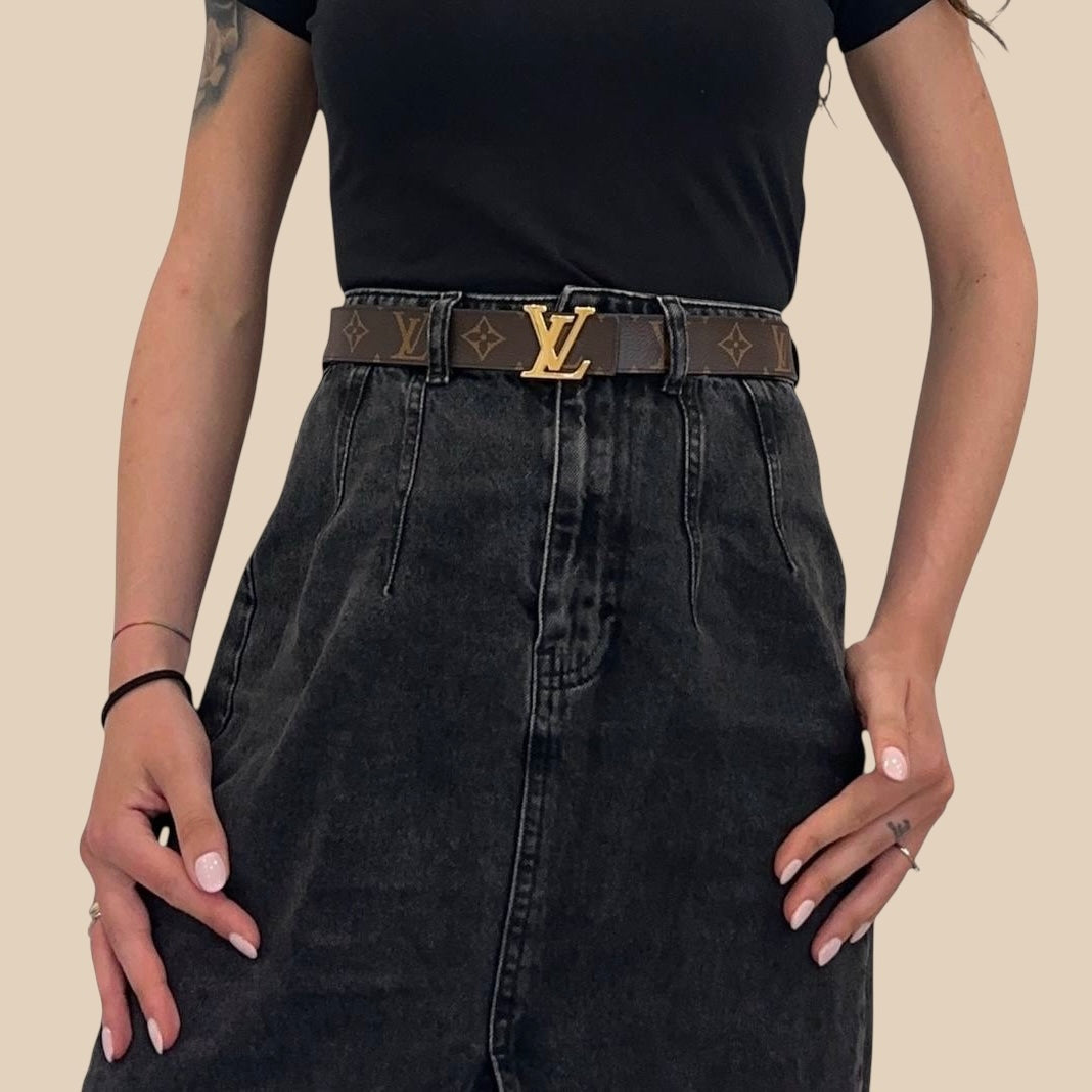 Louis Vuitton Cintura reversibile 80cm