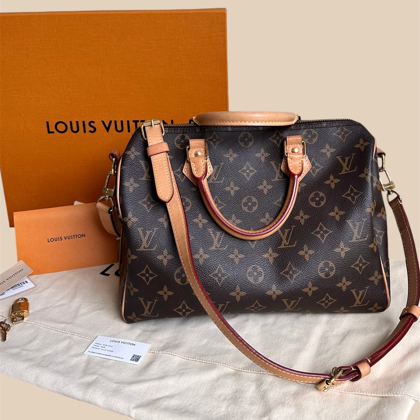 Speedy 30 Bandoulière Louis Vuitton