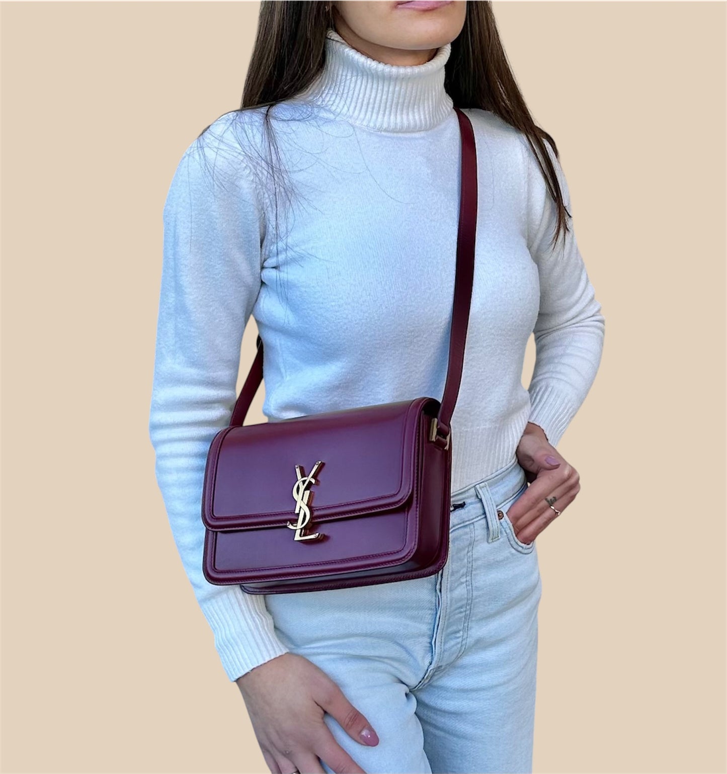 Solferino Medium Satchel Saint Laurent