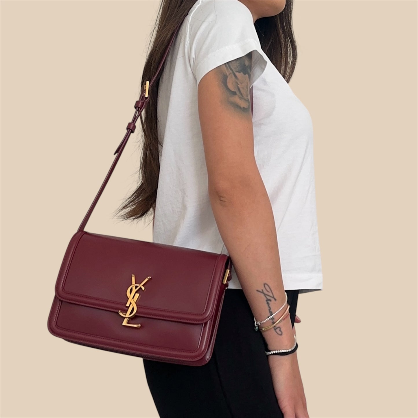 Solferino Medium Satchel Saint Laurent