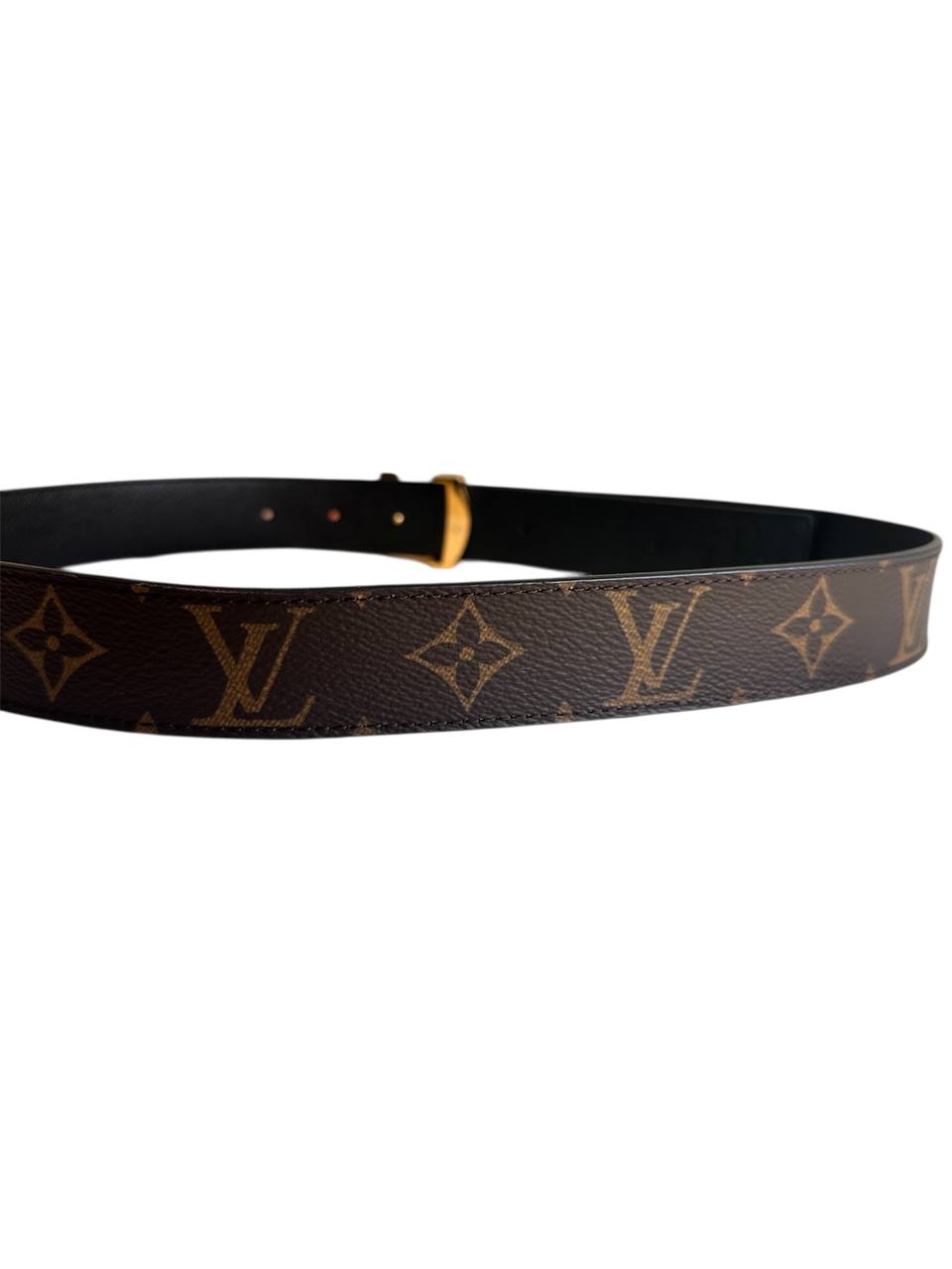 Louis Vuitton cintura reversibile LV Initiales 30 mm