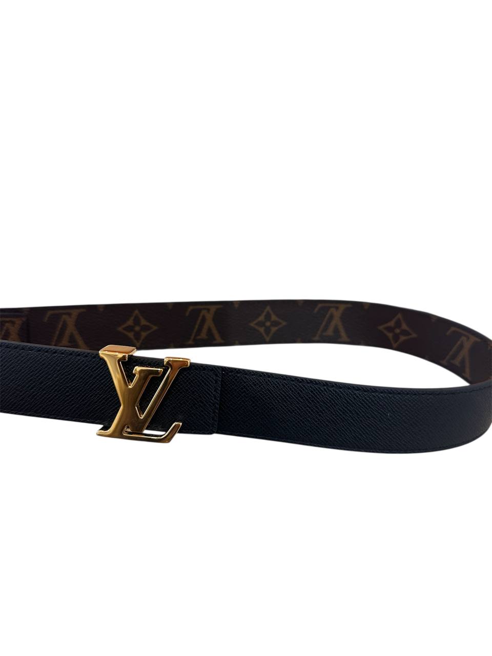 Louis Vuitton cintura reversibile LV Initiales 30 mm
